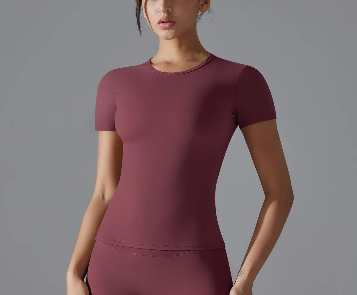 Soft Activewear Tee in Black
