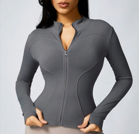 Pilates Stretch Zip Up Jacket