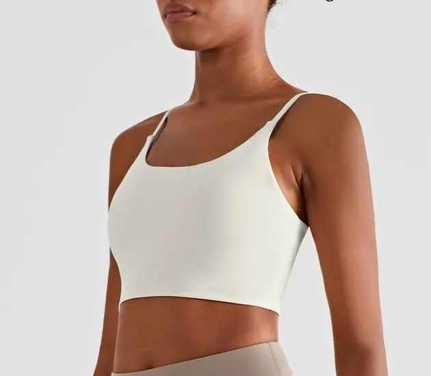 Soft Look Activewear Pilates Crop Vest